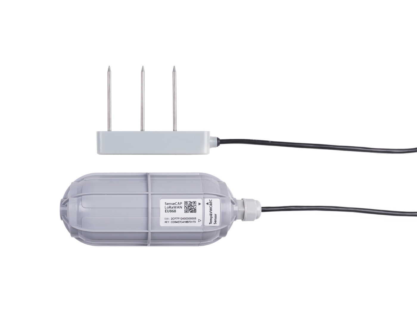 SenseCAP Wireless Soil Temperature, VWC & EC Sensor - LoRaWAN EU868 -MT20 - Image 7