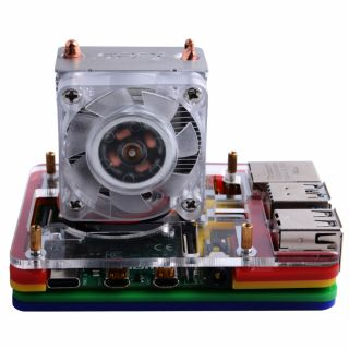 Colorful Case with Single Fan (Support Pi 4B) - Image 3