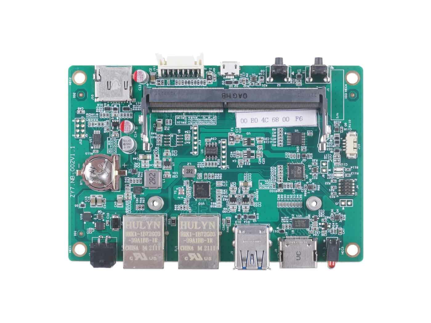 EX1-Dual ethernet ports Carrier Board for Jetson Nano/Xavier NX/TX2 NX with dual ethernet ports, SIM card slot, and Rich Pins (I2C, UART, GPIO, etc.) - Image 3
