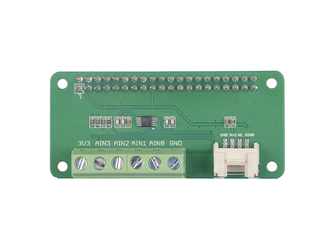 4-Channel 16-Bit ADC for Raspberry Pi (ADS1115) - Image 2