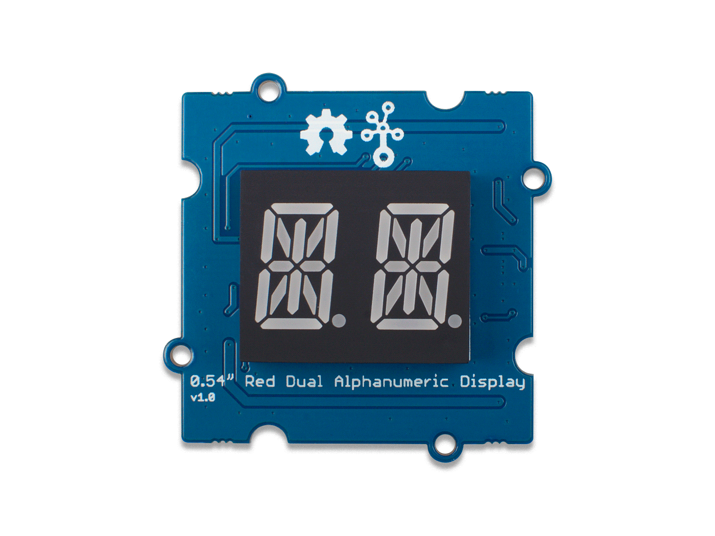 Grove - 0.54" Red Dual Alphanumeric Display,Nixie Tube - Image 2