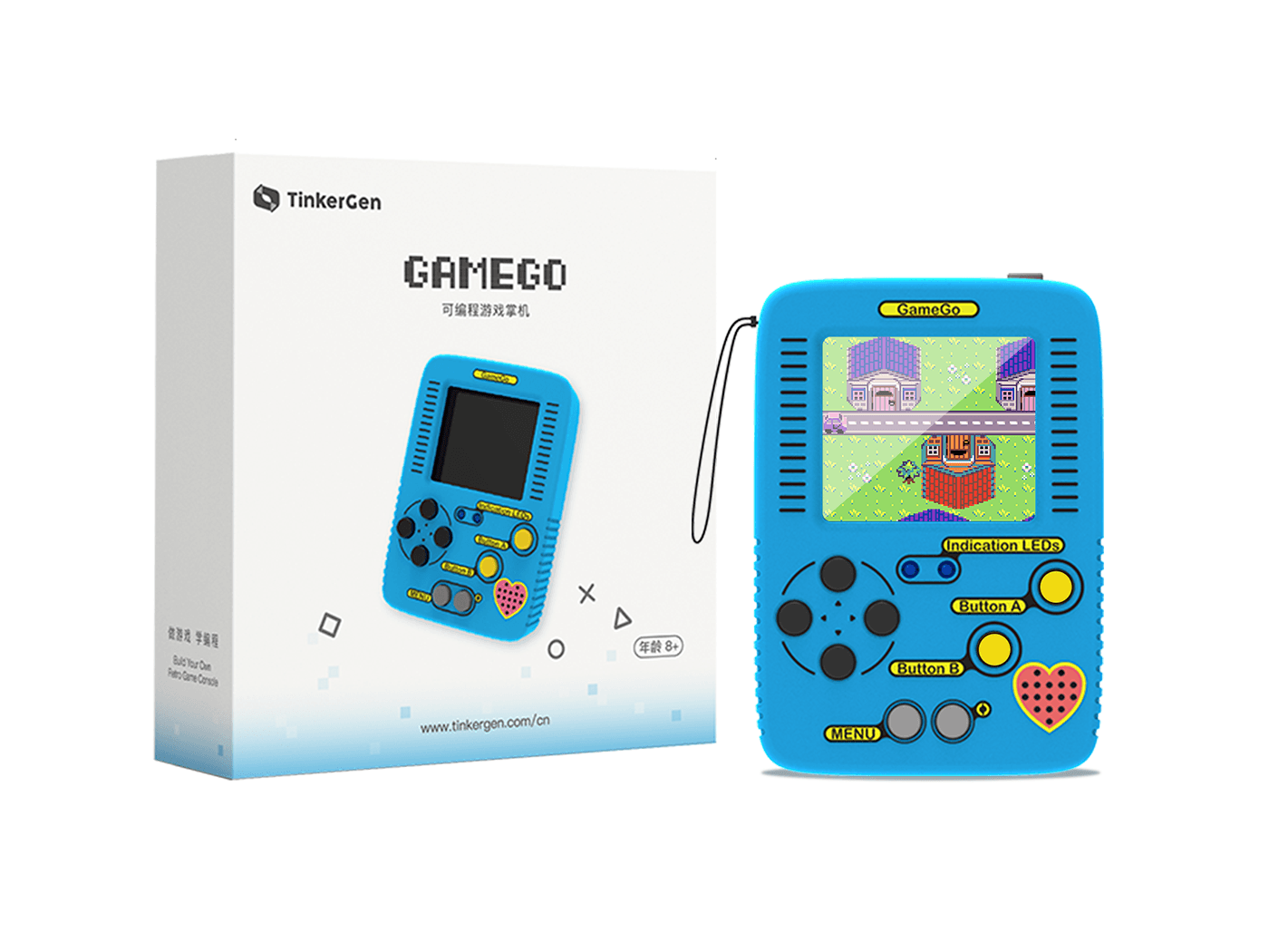 GameGo - handheld console, code your own games with MakeCode with Free Course - Image 4