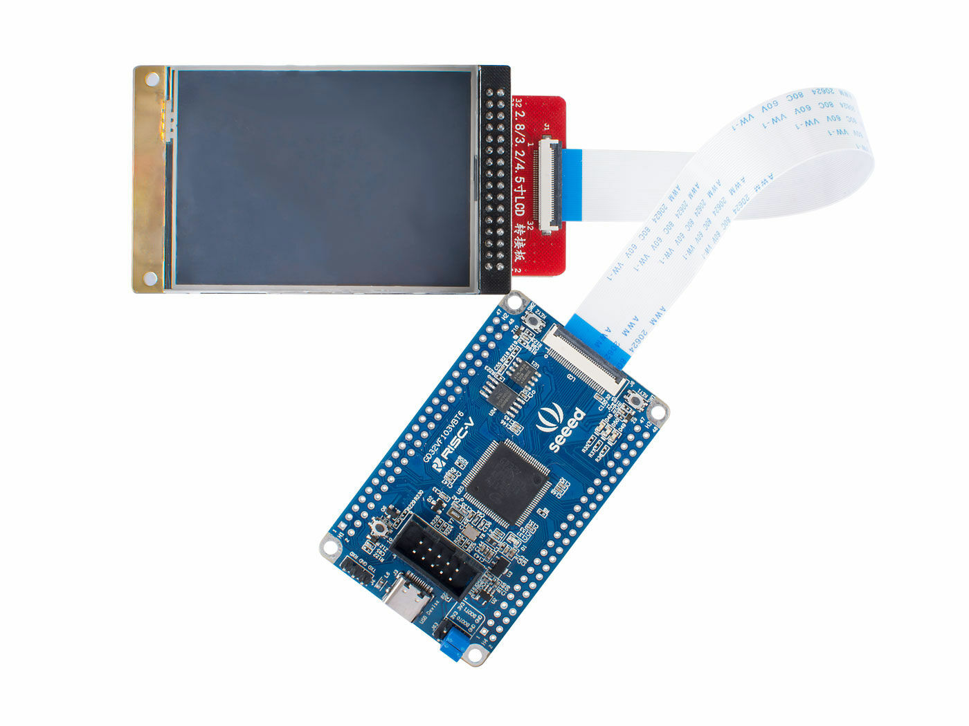 SeeedStudio GD32 RISC-V kit with LCD - Image 2