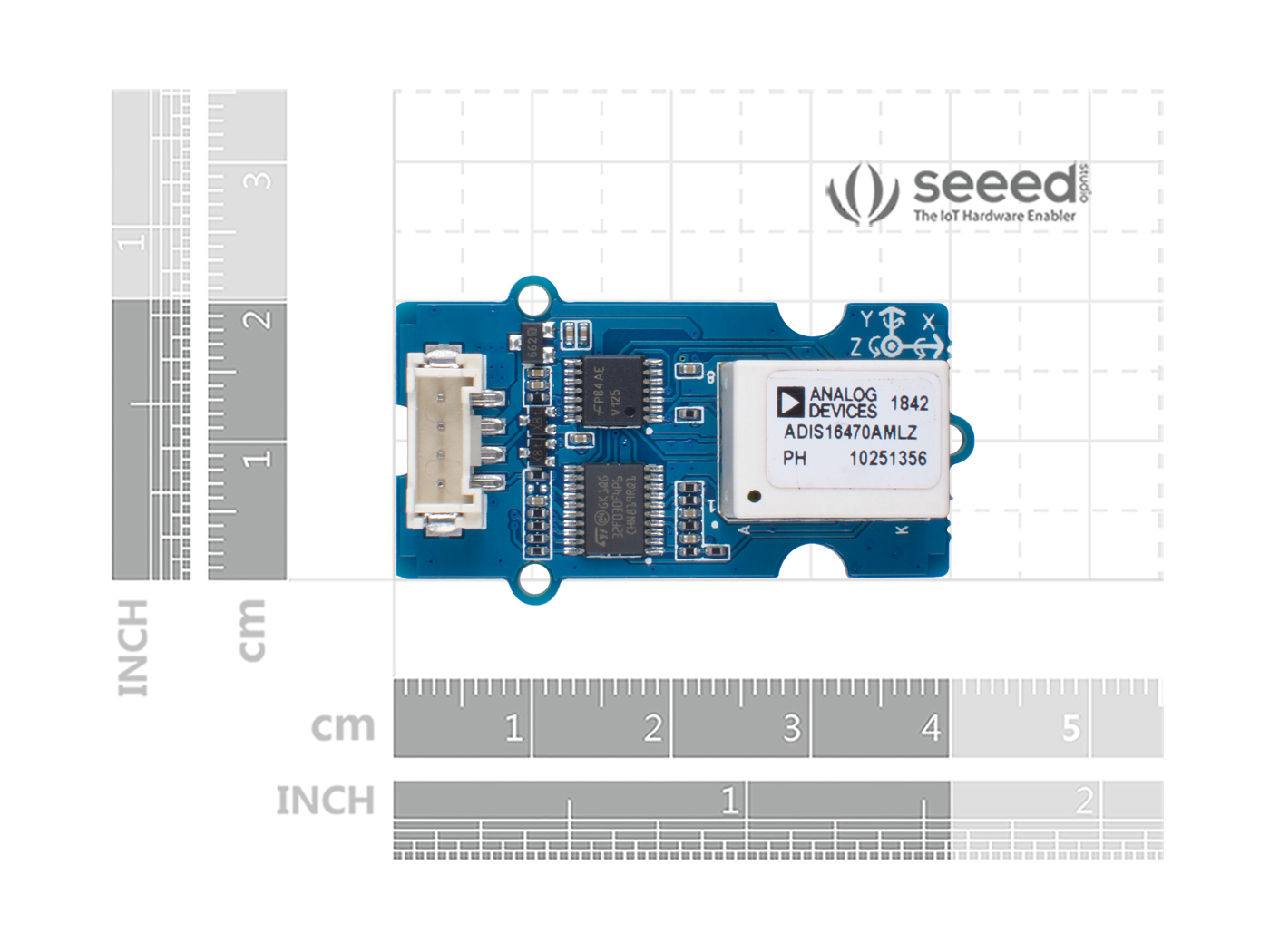 Grove - 6-Axis Digital Accelerometer&Gyroscope ±40g (ADIS16470) - Image 5