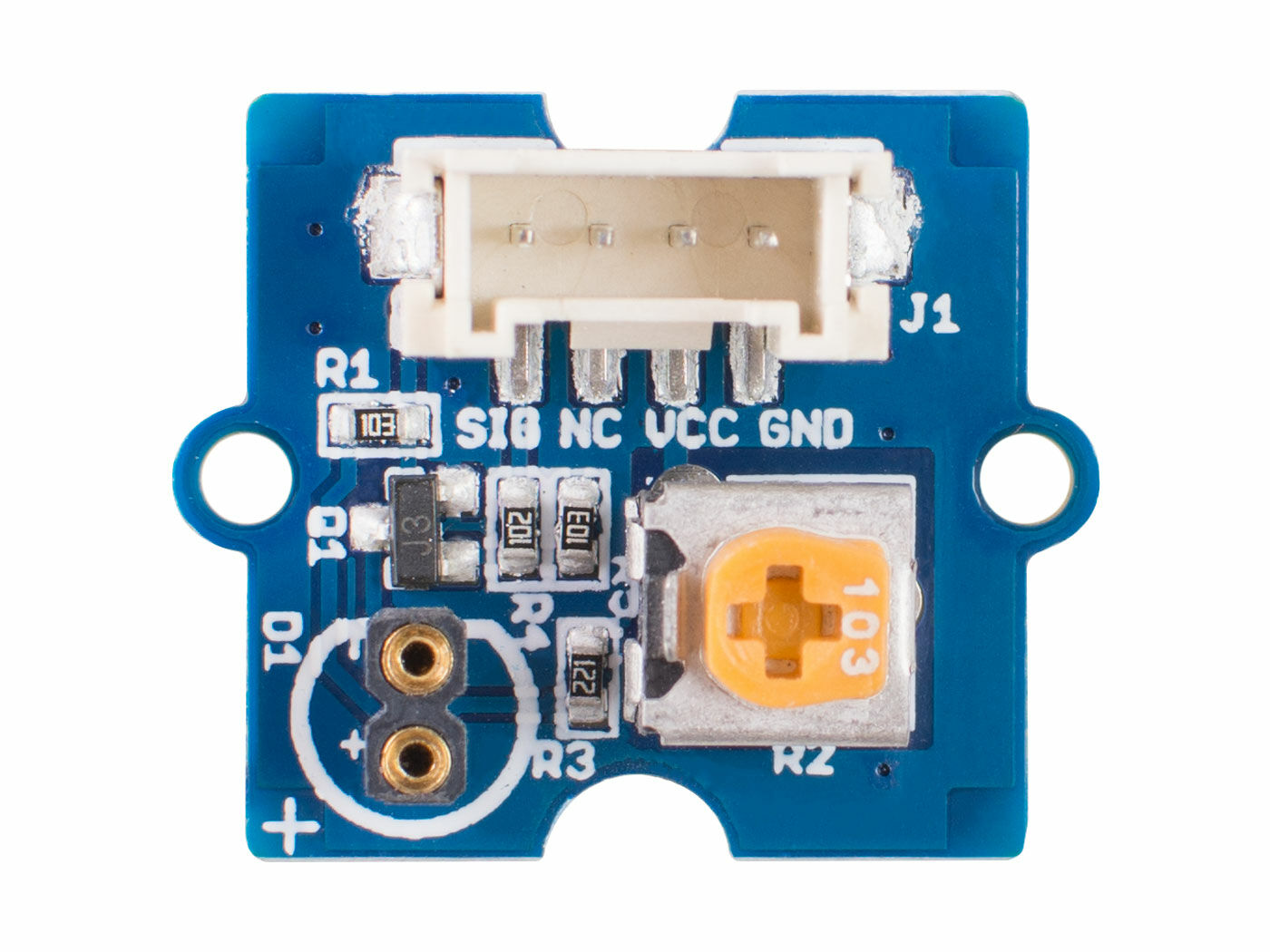 Grove - LED Pack on-board potentiometer with red, green, blue, and white LEDs - Image 3