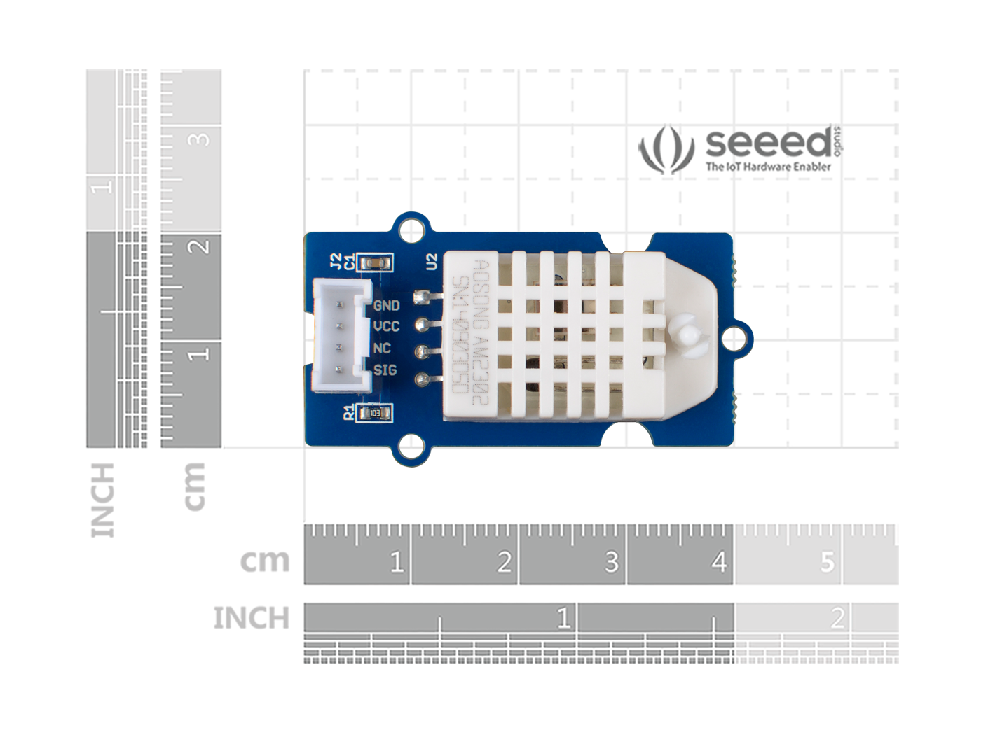 Grove - Temperature & Humidity Sensor Pro (DHT22/AM2302) - Image 4