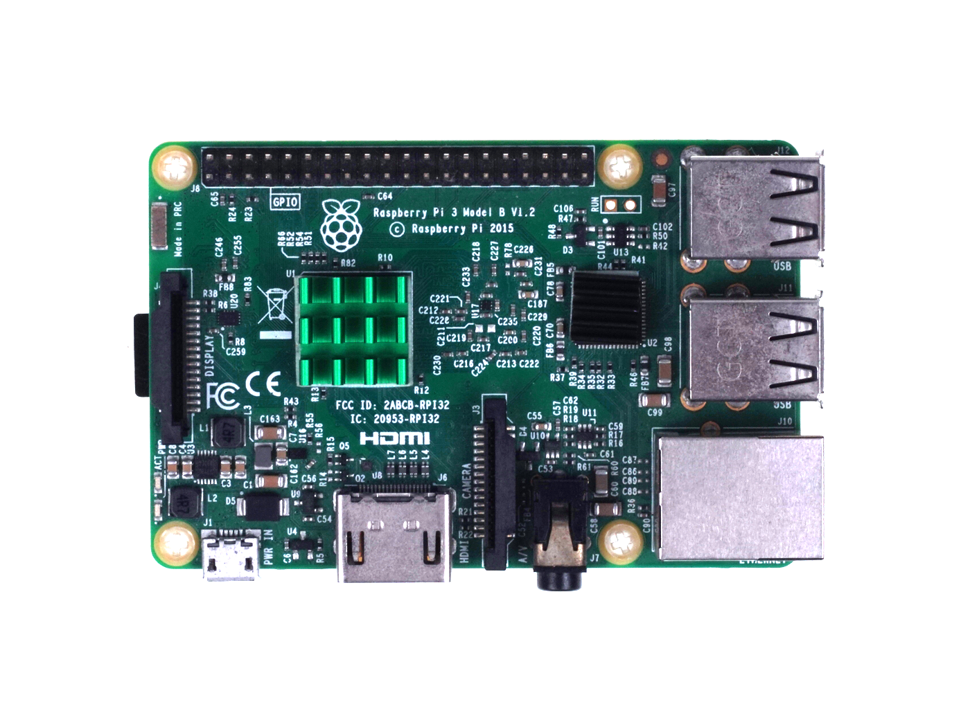 Heat Sink Kit for Raspberry Pi - Copper/Aluminum - Image 2