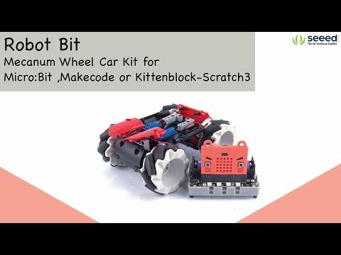 Robot Bit-Mecanum Wheel Car Kit for Micro Bit ,Makecode or Kittenblock-Scratch3 - Image 2