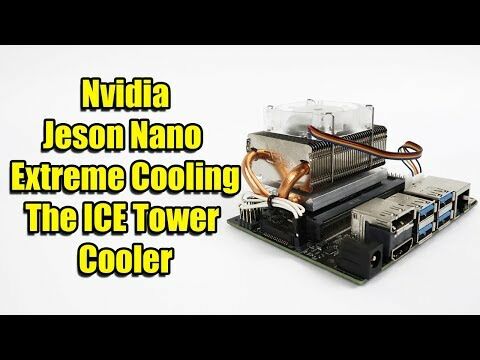 ICE Tower CPU Cooling Fan for Nvidia Jetson Nano - Image 2