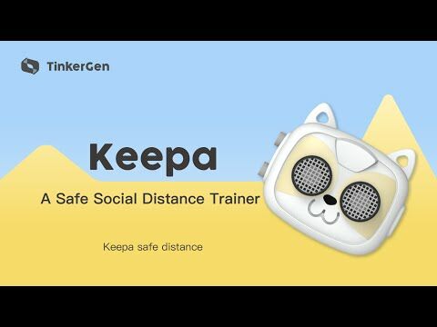 Keepa - Social Distance Habit Trainer / Social Distancing Wristband for Children, Bulit-in ultrasonic sensor, 3 Alert Modes, Switchable Alert Distance - Image 11
