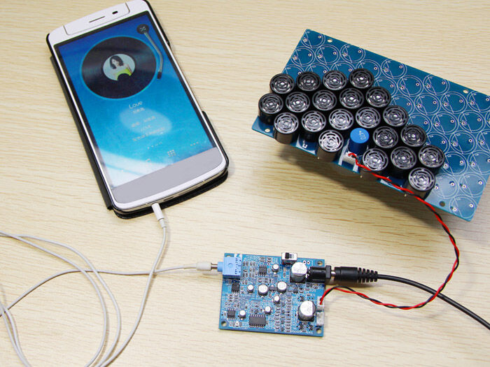 Super directional speaker kit