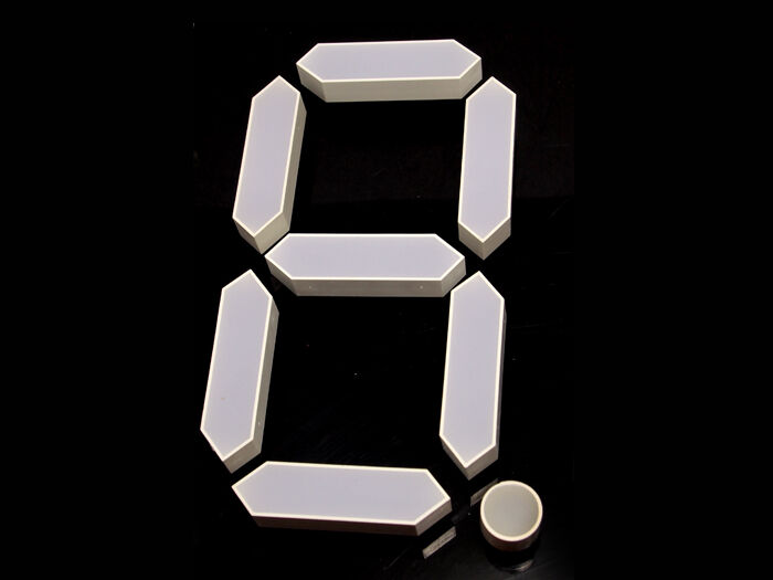 7 Segment Display - 5 Inches - Green
