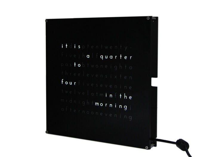 Clock THREEjr kits(with black faceplate)