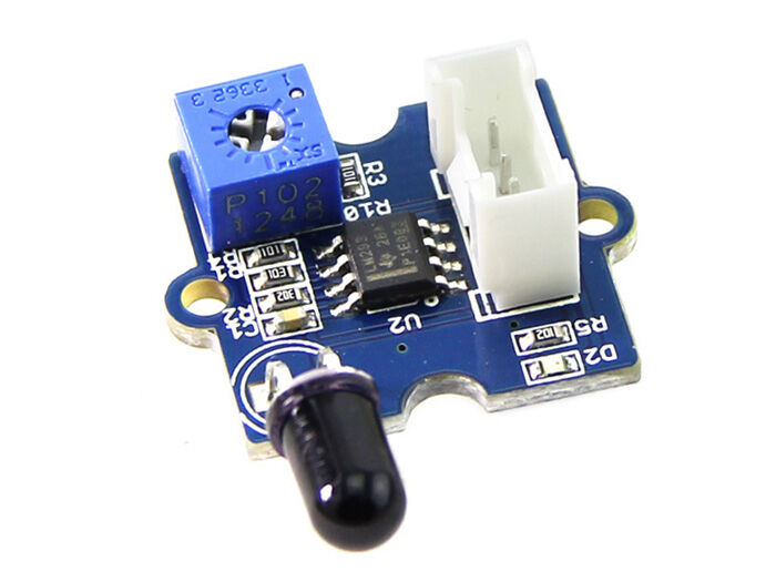 Grove - Flame Sensor, YG1006 sensor with high speed of 15 μS/cm & high sensitivity-ideal for Fire Alarm System