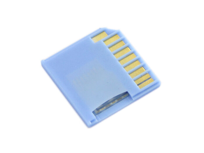 Micro SD Card Adapter for Raspberry & Macbooks - Blue