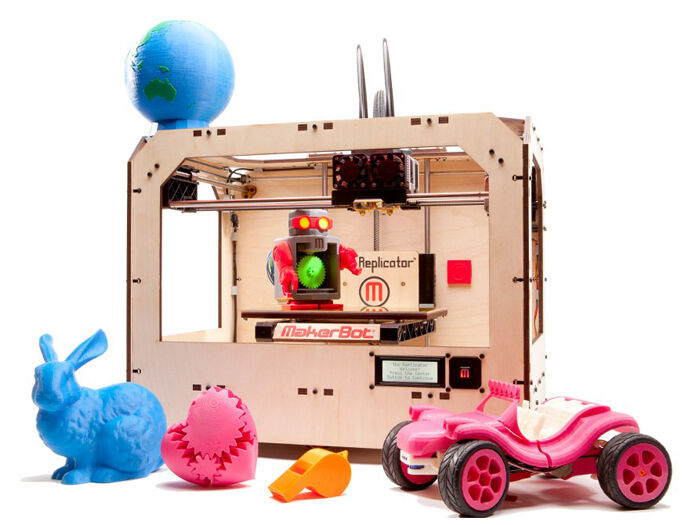 MakerBot Replicator Dual Extrusion (2-color printing)
