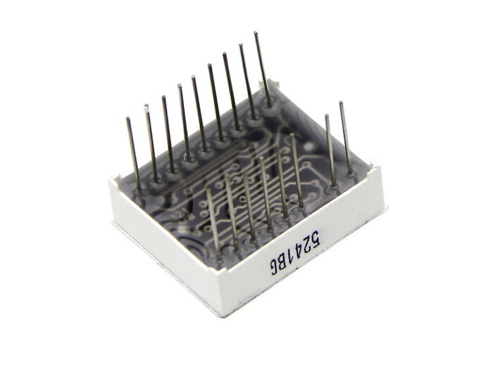 Dual Alphanumeric 14 Segment LED - Yellow Green 0.54" - Image 5