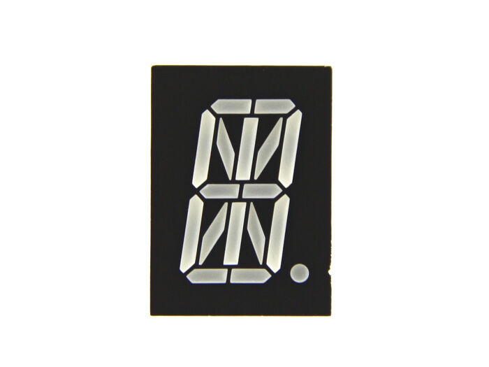 0.8 Inch 16 Segment LED Yellow Green - Common Anode - Image 4