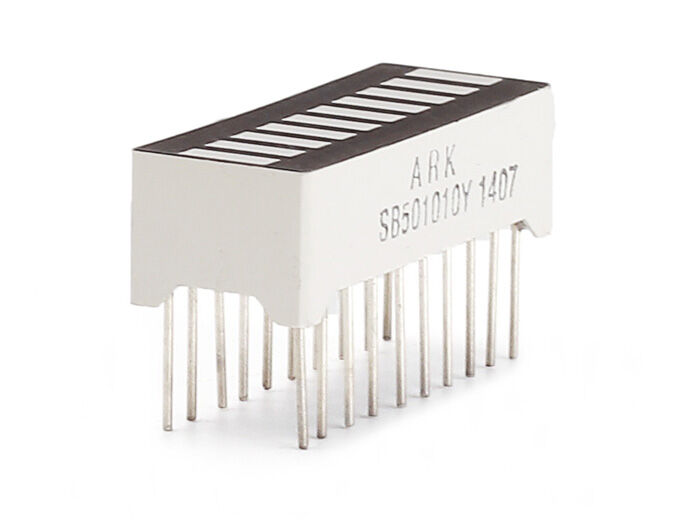 10 Segment LED - Yellow - Image 2