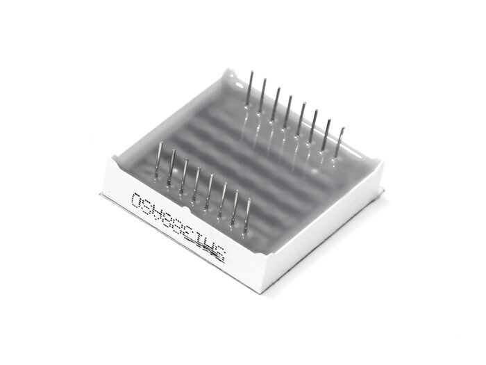 32mm 8x8 Square Matrix LED Blue - Common Anode - Image 3