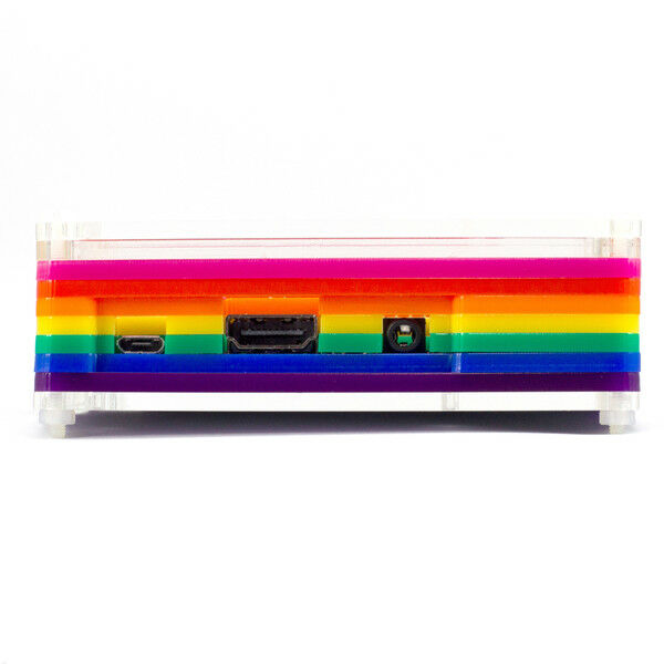 Pibow Rainbow Enclosure for Raspberry Pi Model B+ - Image 2