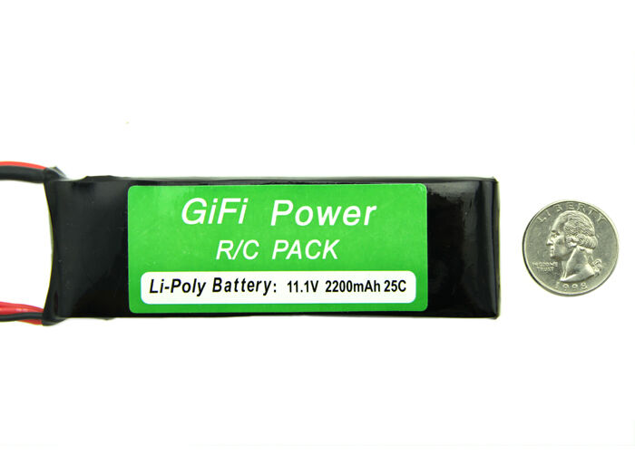 Polymer Lithium Ion Battery - 2200mAh 11.1V - Image 2