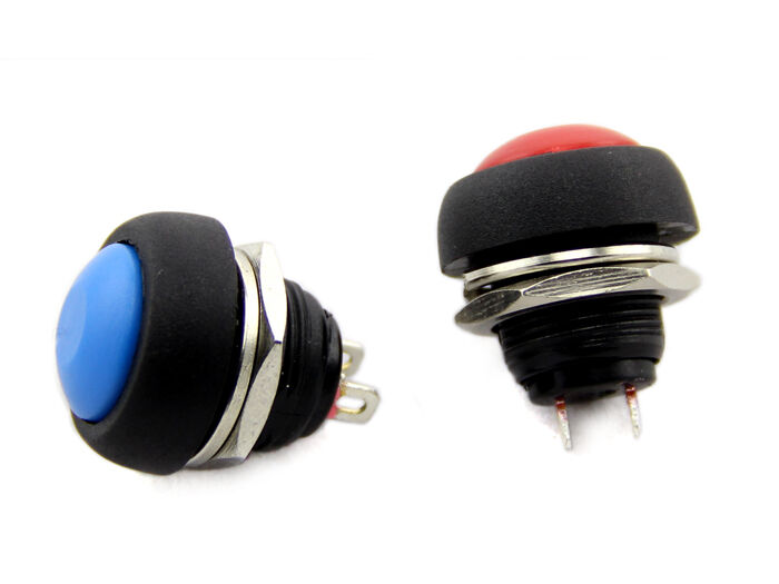 12mm Domed Push Button Pack - Image 3