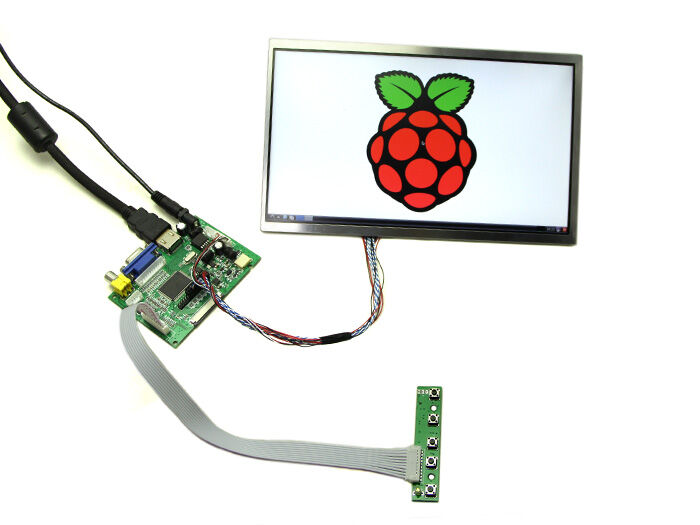 10.1 Inch LCD Display - 1366x768 HDMI&VGA&NTSC&PAL - Image 7