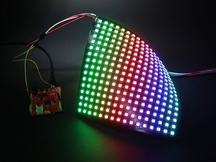 16x16 RGB LED Matrix w& WS2812B - DC 5V - Image 2