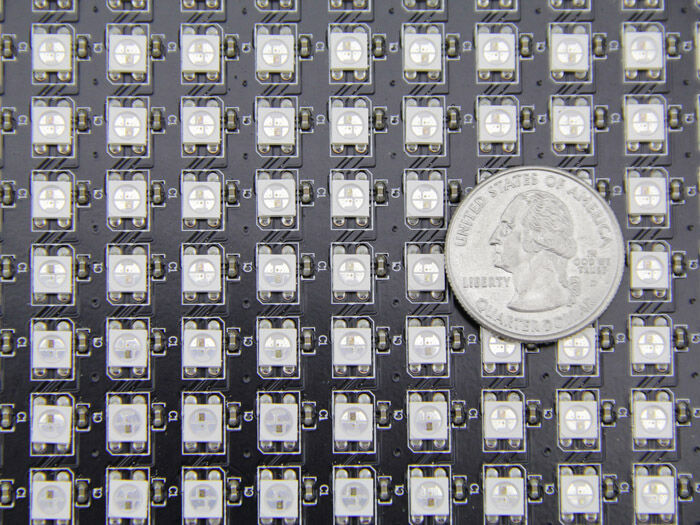 16x16 RGB LED Matrix w& WS2812B - DC 5V - Image 7