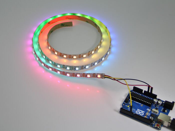 Digital RGB LED Flexi-Strip 30 LED - 1 Meter - Image 2