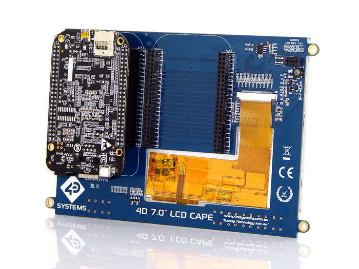 7 Inch LCD Cape for BeagleBone® Black - Touch Display - Image 4