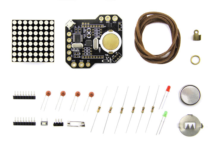 8 SQUARE - Heartbeat Necklace Soldering Kit - Image 2