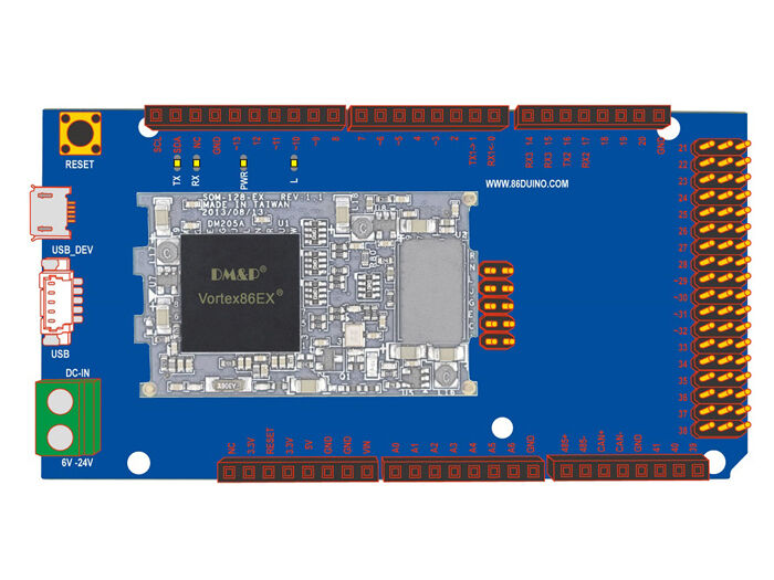 86Duino One - an embedded platform based on Vortex86EX SoC - Image 5