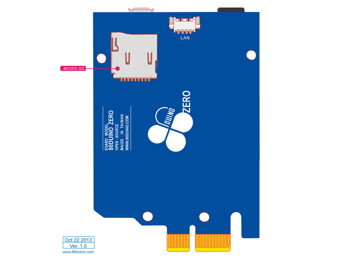 86Duino Zero - an embedded platform based on Vortex86EX SoC - Image 6