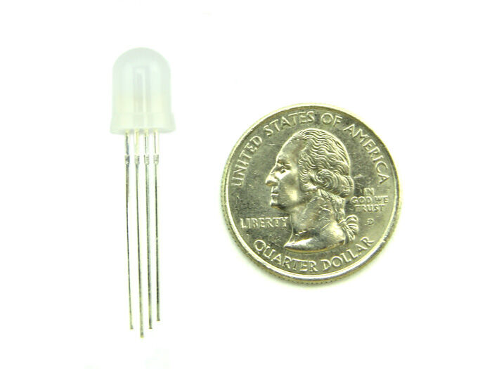 8mm RGB Led lamp common anode (10 PCs) - Image 3