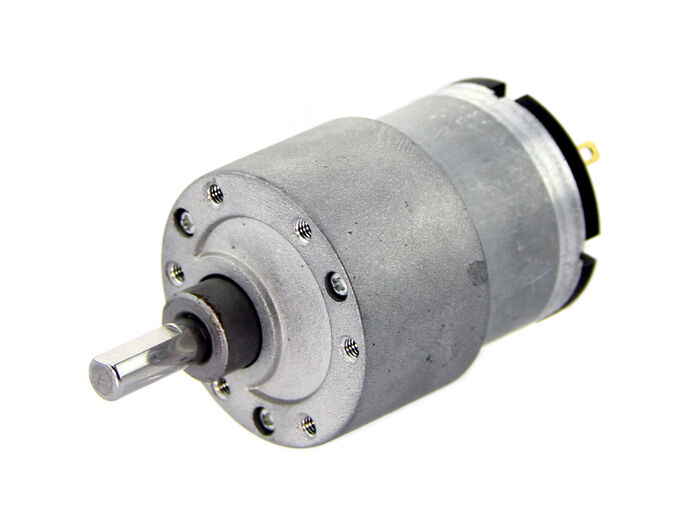 ASLONG JGB37-520 12V DC Worm Gear Motor - Image 2