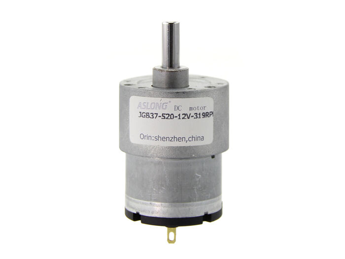 ASLONG JGB37-520 12V DC Worm Gear Motor - Image 4