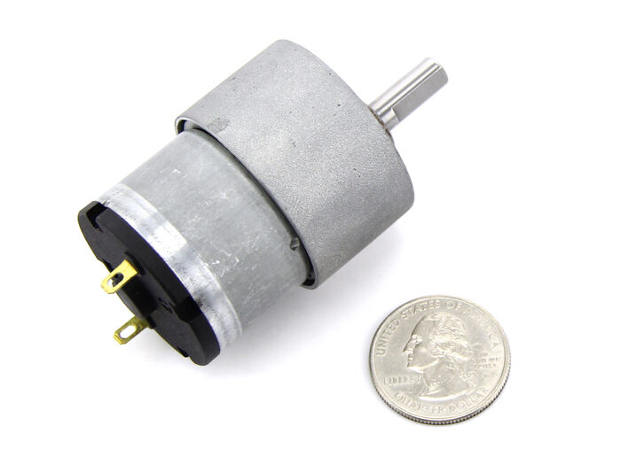 ASLONG JGB37-520 12V DC Worm Gear Motor - Image 5