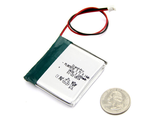 Polymer Lithium Ion Battery - 2200mAh 3.7V - Image 3