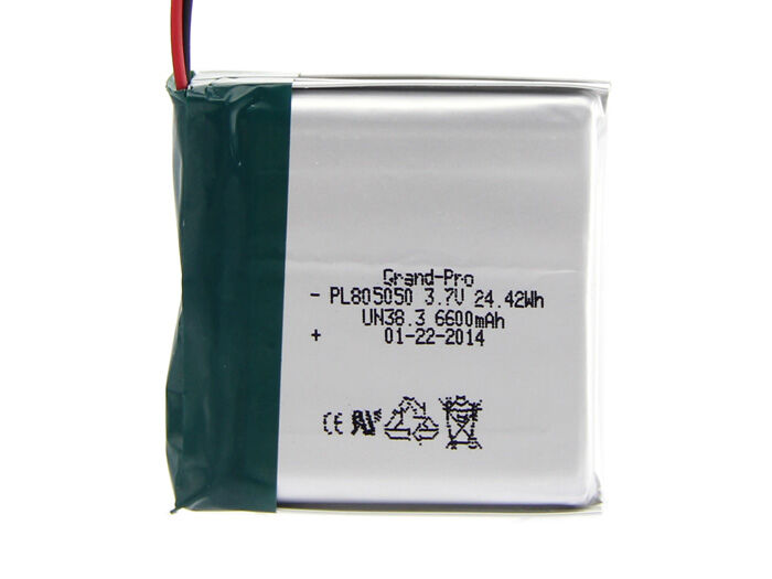 Polymer Lithium Ion Battery - 6600mAh 3.7V - Image 2