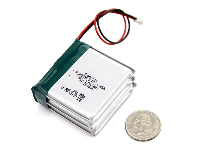 Polymer Lithium Ion Battery - 6600mAh 3.7V - Image 3