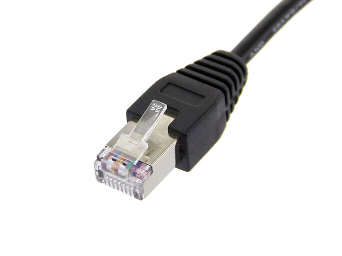 Black Ethernet Cable - 1 Meter - Image 3