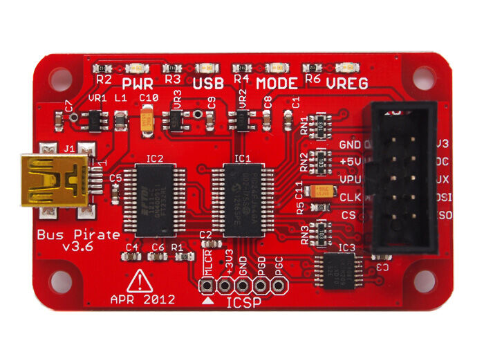 Bus Pirate v3.6 universal serial interface - Image 3