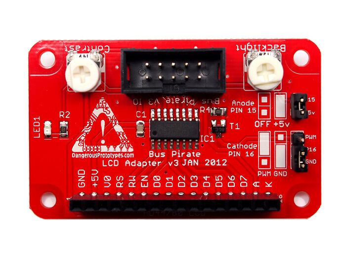 Bus Pirate LCD adapter v3 - Image 2