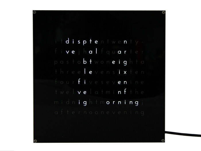 Clock THREEjr (with black faceplate) - Image 2