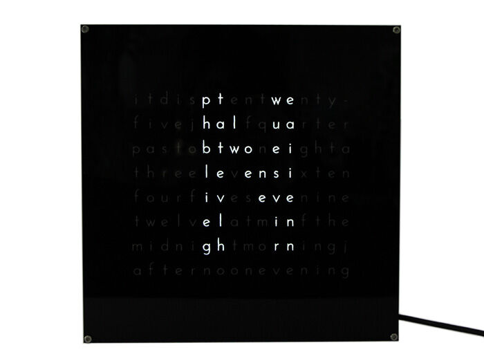 Clock THREEjr (with black faceplate) - Image 3