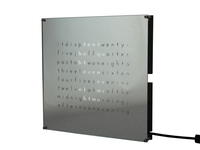 Clock THREEjr (with mirror faceplate) - Image 2