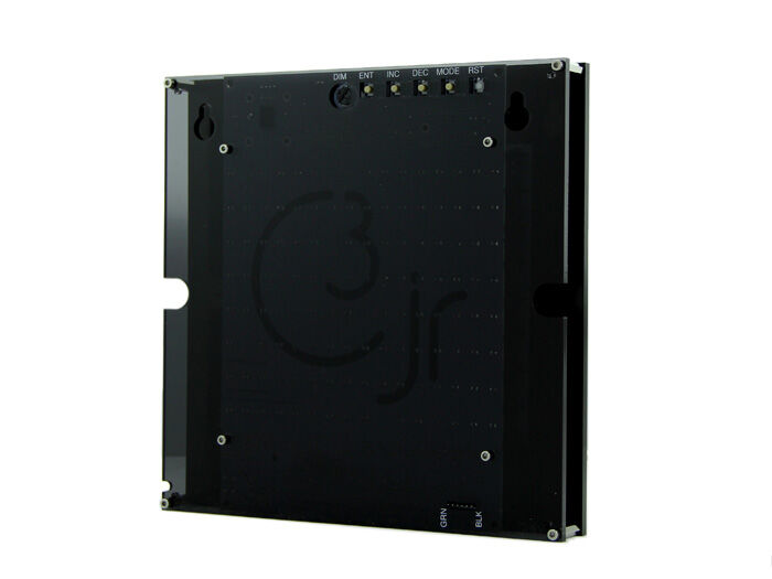 Clock THREEjr (with mirror faceplate) - Image 4