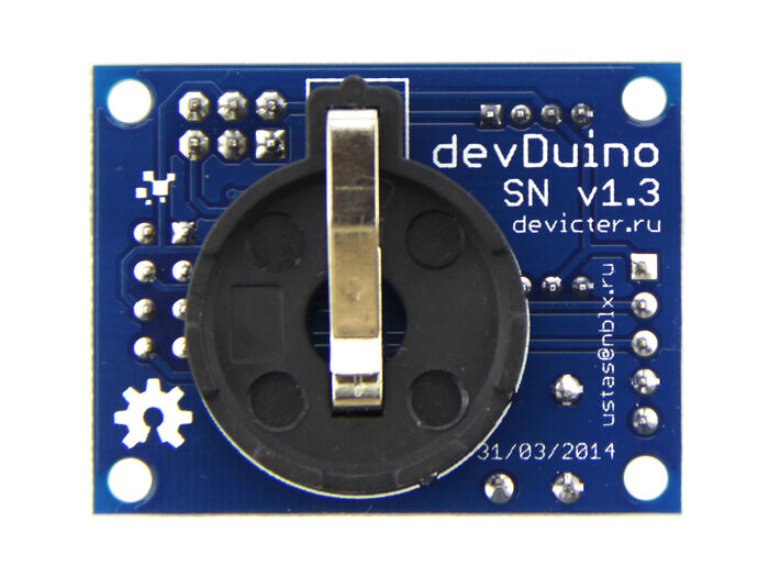 DevDuino Sensor Node V1.3 (ATmega 328) - RC2032 battery holder - Image 4